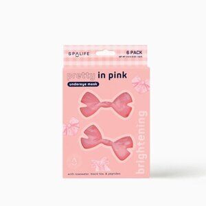 SpaLife Pretty in Pink! Brightening Undereye Masks - 8 Pairs